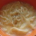 さおりん's cooksnap of when they made 超簡単！和風カルボナーラ風うどん.