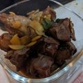 しらたまこむぎ's cooksnap of when they made 鉄分補給に☆レバーの中華風煮.