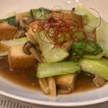 しし師匠's cooksnap of when they made 厚揚げとキノコとチンゲン菜のうま煮.