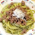 ♡ゆうゆ☆'s cooksnap of when they made 抹茶の冷製パスタ.