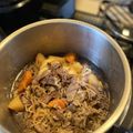 taro*'s cooksnap of when they made 圧力鍋で時短！簡単！無水肉じゃが.