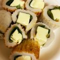 たたちゃん✩'s cooksnap of when they made 父の日に♪大葉巻きチーズinちくわ串.