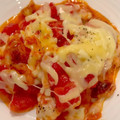 あいぇな's cooksnap of when they made 超簡単☆ササミとトマトのチーズ焼き.