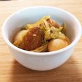 鳥璃子's cooksnap of when they made 白菜と里芋と練り物の炊き合わせ.