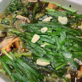 おかすんよ's cooksnap of when they made 鶏皮でもつ鍋♬もつ鍋と水炊きのWの美味さ.
