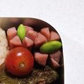 eiyoushi's cooksnap of when they made ウィンナー キャラ弁仕様.