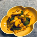 okura_k's cooksnap of when they made あるもので！長芋とピーマンの甘辛炒め.