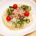 hitomi♪＊'s cooksnap of when they made 新感覚☆ツナゆかりそうめん♬.