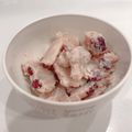 パイナップルkitchen's cooksnap of when they made 材料２つ！粒あんで。あずき豆腐アイス.