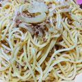ふゆみんママ's cooksnap of when they made 簡単♪白菜と豚ひき肉の和風パスタ.