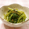 DELFT★BLUE's cooksnap of when they made 小松菜のゴマ和え.
