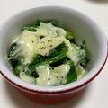 sayaendo＊'s cooksnap of when they made レンジで超美味しい♪ホウレンソウチーズ.