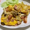 sayaendo＊'s cooksnap of when they made しめじとじゃがいものオープンオムレツ.