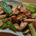 minmin!'s cooksnap of when they made やげんなんこつとエリンギの炒めもの.