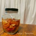 GoGo島みかん's cooksnap of when they made 桃の皮・種で自家製天然酵母.