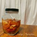 GoGo島みかん's cooksnap of when they made 桃の皮・種で自家製天然酵母.
