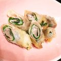 SaoriMathu's cooksnap of when they made 大葉と豚肉巻き巻き☆サッパリな豚天ぷら★.