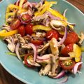 むぎくっく's cooksnap of when they made 焼き塩サバで野菜たっぷりマリネ♪.
