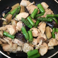 ｍｉｒｏ３４'s cooksnap of when they made 鶏となすの炒め物.