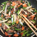 ｍｉｒｏ３４'s cooksnap of when they made とっても簡単☆うなぎ野菜いため.