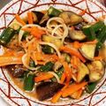 亜矢佳's cooksnap of when they made ごはん進む♪茄子とオクラの旨味噌炒め❇️.