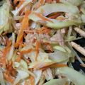 ★ほのどんママ★'s cooksnap of when they made 青パパイヤと人参の塩きんぴら.