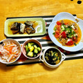 komutatata's cooksnap of when they made 簡単♪豚肉とトマトの卵炒め.