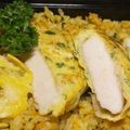 ゆずこゆず's cooksnap of when they made 簡単！おいしい！鶏胸肉の大葉チーズピカタ.