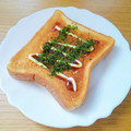 yuu‪☺︎‬'s cooksnap of when they made マヨネーズ＆ソースのお好み焼き風トースト.