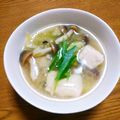 ﾁｲﾁｬﾝﾏﾏ's cooksnap of when they made 鶏胸肉と白葱・エリンギのスープ.