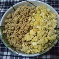 iretaka3's cooksnap of when they made 味噌でしっとり、三色そぼろ丼。.