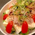 中村ベーカリー's cooksnap of when they made 豆腐＆豚しゃぶサラダ♪.