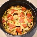ららこーら's cooksnap of when they made 夏野菜のスペイン風オムレツ.