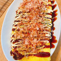 naa0424's cooksnap of when they made 千切りキャベツ救済！お好み焼き風.