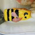 ｺﾒﾘｶｰﾅ's cooksnap of when they made 簡単♡卵焼きで【ハチさん】キャラ弁.