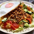 なすのお漬物's cooksnap of when they made 和風★タコライス.