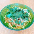 プー♡'s cooksnap of when they made 納豆&海苔の佃煮 そば リメイクアレンジ.