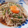 RuiRy's cooksnap of when they made オクラとみょうがのぶっかけそうめん.