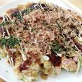 賢くんママ's cooksnap of when they made 長芋なし！ふわふわお好み焼き♪.