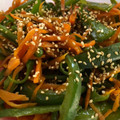 エツコッコ's cooksnap of when they made 作り置き♪人参とピーマンのきんぴら♪.