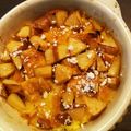 まれぃ's cooksnap of when they made りんごぎっしり♪簡単パンプディング.