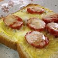 なないく's cooksnap of when they made じゃことトマトのチーズトースト.