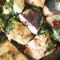 クックyumio's cooksnap of when they made にんにくと豆板醤で♪鯖のピリ辛蒲焼.