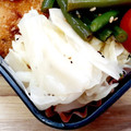 ゆき５'s cooksnap of when they made キャベツの塩だれ和え.