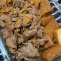 akizoo's cooksnap of when they made 超簡単！すき焼きのタレで豚バラ肉豆腐.