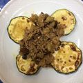 ほもさぴくろまによん's cooksnap of when they made ズッキーニ×ナスの肉味噌.