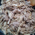 みこひろママ's cooksnap of when they made 豚肉ときのこいっぱい炒め.