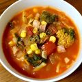 モケ缶's cooksnap of when they made 野菜たっぷり！身体に優しいミネストローネ.