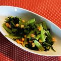 神風＊'s cooksnap of when they made かき醤油☆青菜の胡麻マヨ♪めんつゆでも.