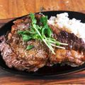 れいさやママ's cooksnap of when they made ステーキ&ガーリックライス♪.